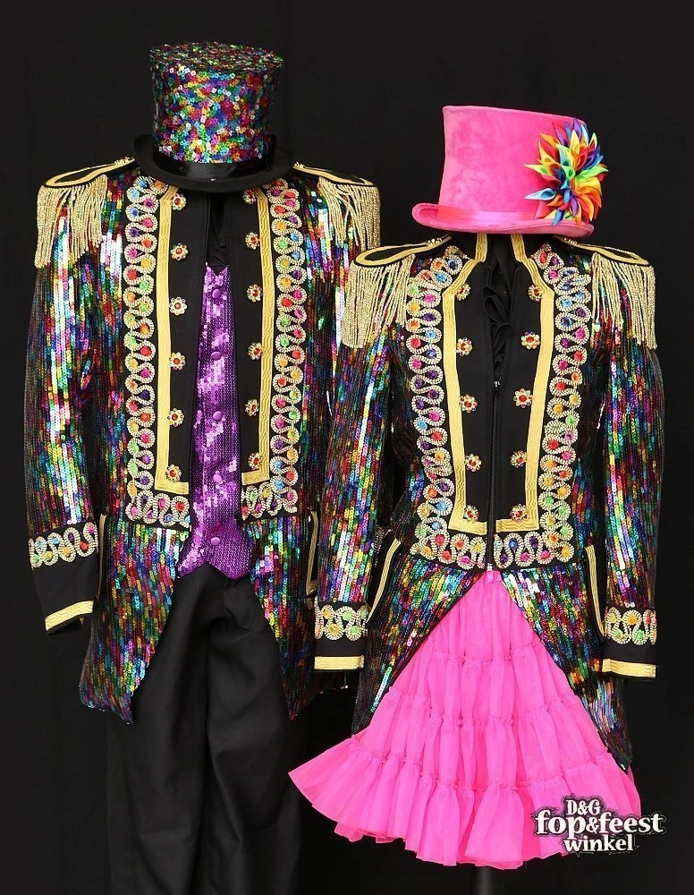 Bevestigen Symfonie Aan het liegen Carnavalsjas dames All Out glitter en glamour | Fop en Feestwinkel